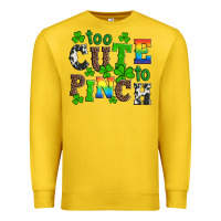 Lemon st patricks too cute to pinch Premium Sweatshirt - Artiststas