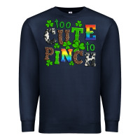 Navy st patricks too cute to pinch Premium Sweatshirt - Artiststas