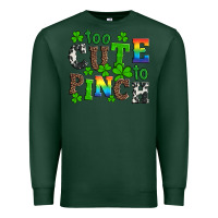 Sports Green st patricks too cute to pinch Premium Sweatshirt - Artiststas