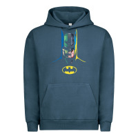 Pigment Midnight Navy B.At.Man 80 Years Many Faces Urban Hoodie - minhPixels