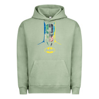 Pigment Oil Green B.At.Man 80 Years Many Faces Urban Hoodie - minhPixels