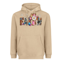 Mushroom faith cross Heavyweight Hoodie - Artiststas