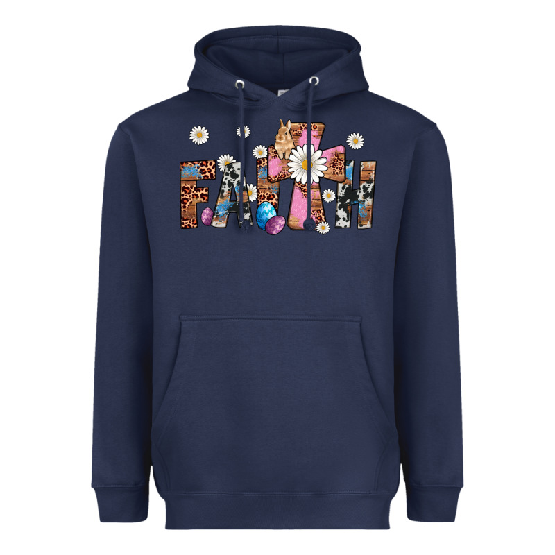 Faith Cross Heavyweight Hoodie by Artiststas | Teevron