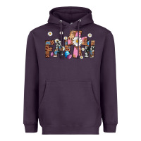 Plum faith cross Heavyweight Hoodie - Artiststas
