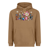Toasted Coconut faith cross Heavyweight Hoodie - Artiststas