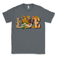 Charcoal Heather Love Gnome Classic Tee - texasbilliewilder