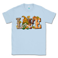 Dusty Blue Love Gnome Classic Tee - texasbilliewilder