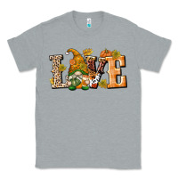 Heather Grey Love Gnome Classic Tee - texasbilliewilder
