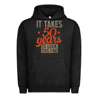 Pigment Black 50 years old 50th birthday gifts for men and women Urban Hoodie - minhPixels