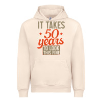 Sandshell 50 years old 50th birthday gifts for men and women Urban Hoodie - minhPixels