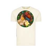 Vintage Arctic Christmas Chick Family Vintage Tee - RanaPortraitStore