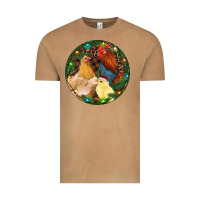 Vintage Camel Christmas Chick Family Vintage Tee - RanaPortraitStore
