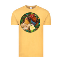 Vintage Mustard Christmas Chick Family Vintage Tee - RanaPortraitStore