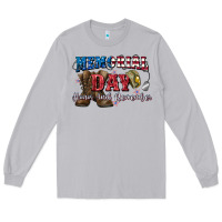 Moon Dust Memorial day honor ans remember Long Sleeve Tee - CowGirlArtShop
