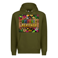 Army Green hispanic heritage tumbler Premium Hoodie - BundleAndBundleShop