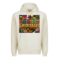 Oatmeal Heather hispanic heritage tumbler Premium Hoodie - BundleAndBundleShop