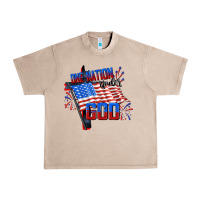 French Oak one nation under god Urban Heavy Tee - CowGirlArtShop