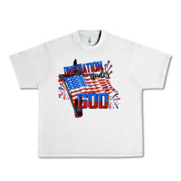 Lunar Rock one nation under god Urban Heavy Tee - CowGirlArtShop