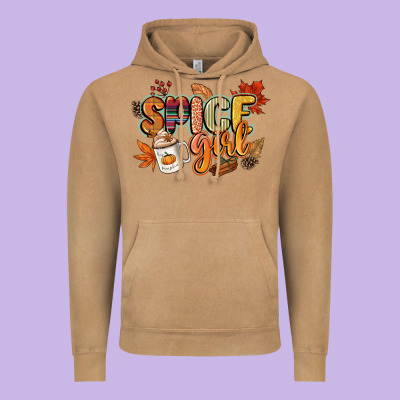 Spice Girl Vintage Hoodie Designed By Cowgirlartshop