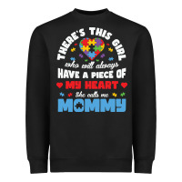 Black lil autism mom Heavyweight Sweatshirt - CowhideDigitalArt