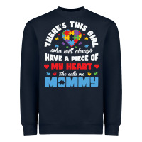 Lil Autism Mom Heavyweight Sweatshirt | Teevron