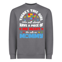 Storm lil autism mom Heavyweight Sweatshirt - CowhideDigitalArt