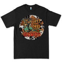 Black Christmas Cowboy Boots Premium Tee - RanaPortraitStore