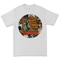 Dove Grey Christmas Cowboy Boots Premium Tee - RanaPortraitStore