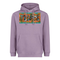 Lavender texas sunflower cactus cowhide leopard licence plate Heavyweight Hoodie - Artiststas