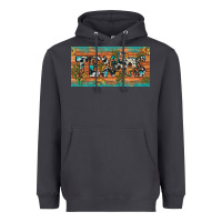 Smoke texas sunflower cactus cowhide leopard licence plate Heavyweight Hoodie - Artiststas