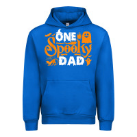 Cobalt one spooky dad funny cat boo dad halloween costume design t shirt Urban Hoodie - minhPixels