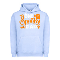 Pigment Grape Ice one spooky dad funny cat boo dad halloween costume design t shirt Urban Hoodie - minhPixels