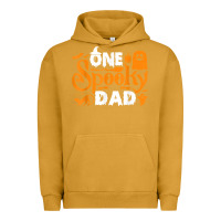 Pigment Peanut Butter one spooky dad funny cat boo dad halloween costume design t shirt Urban Hoodie - minhPixels