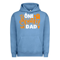 Pigment Pebble Blue one spooky dad funny cat boo dad halloween costume design t shirt Urban Hoodie - minhPixels