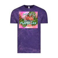 Cloud Purple just a girl who loves flamingo Vintage Tee - TumblerDesignByShophia