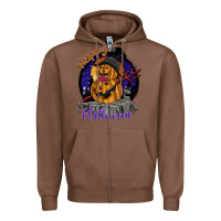 Chestnut Happy Halloween Zipper Hoodie - SublimationCraftShop