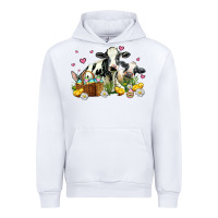White easter cows with chicks Urban Hoodie - AdoDesignShop