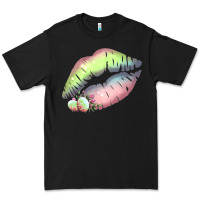 Black Pastel Color Easter Lips Premium Tee - Bettercallsaul