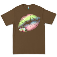 Cacao Pastel Color Easter Lips Premium Tee - Bettercallsaul