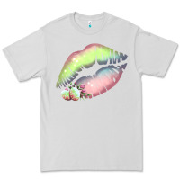 Dove Grey Pastel Color Easter Lips Premium Tee - Bettercallsaul