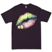 Plum Pastel Color Easter Lips Premium Tee - Bettercallsaul