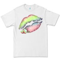 White Pastel Color Easter Lips Premium Tee - Bettercallsaul