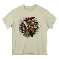 Mossy indian headdress Heavy Core Tee - JahusDesignShop