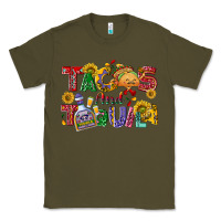 Army Green Tacos and tequila Classic Tee - NancyCooperArtShop
