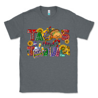 Charcoal Heather Tacos and tequila Classic Tee - NancyCooperArtShop