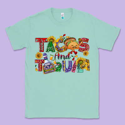 Tacos And Tequila Classic Tee Designed By Nancycooperartshop