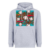 Heather Grey baseball Heavyweight Hoodie - Artiststas