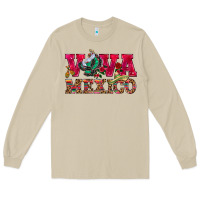 Mushroom Viva Mexico Long Sleeve Tee - HowdyJamesFarm