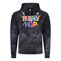 Cloud Black do the bunny hop easter Vintage Hoodie - CowGirlArtShop