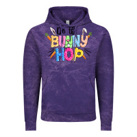 Cloud Purple do the bunny hop easter Vintage Hoodie - CowGirlArtShop